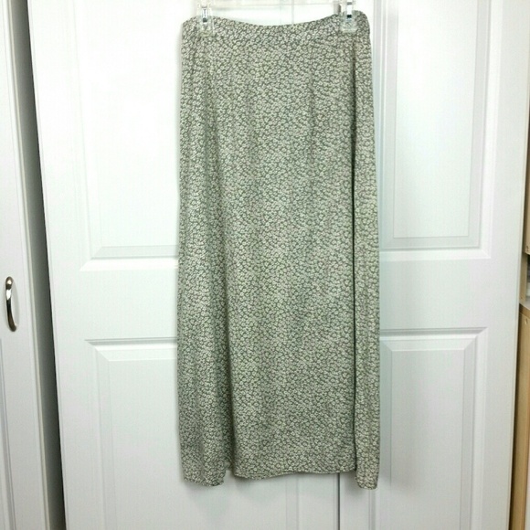Vintage Blue Floral skirt, 1989 - Picture 1 of 4